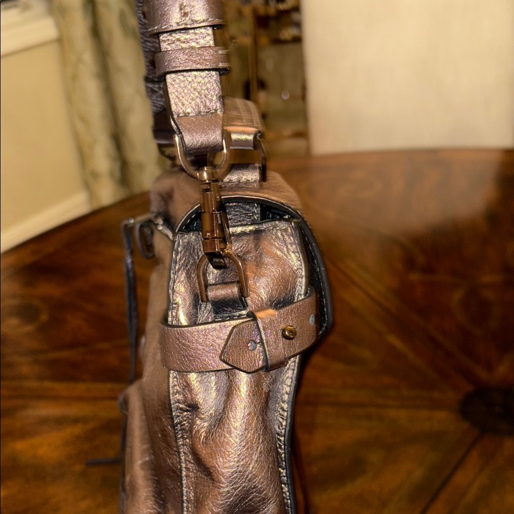Rebecca Minkoff Metallic Shoulder Bag - Picture 8 of 9
